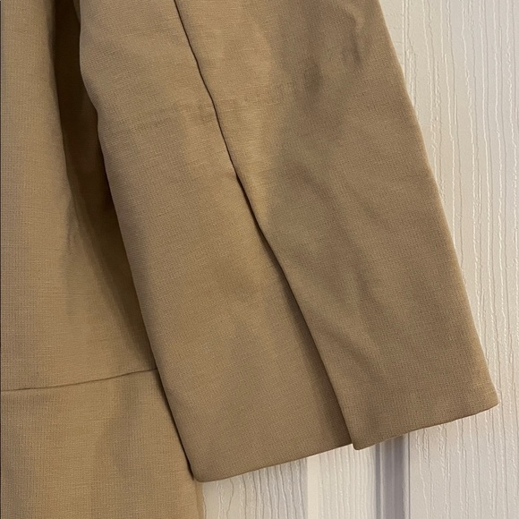 COS Elegant Cream Day Dress with slit detail size small - Picture 8 of 12